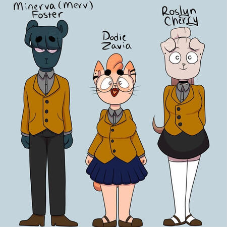 First Character Designs (october 14th, 2018)